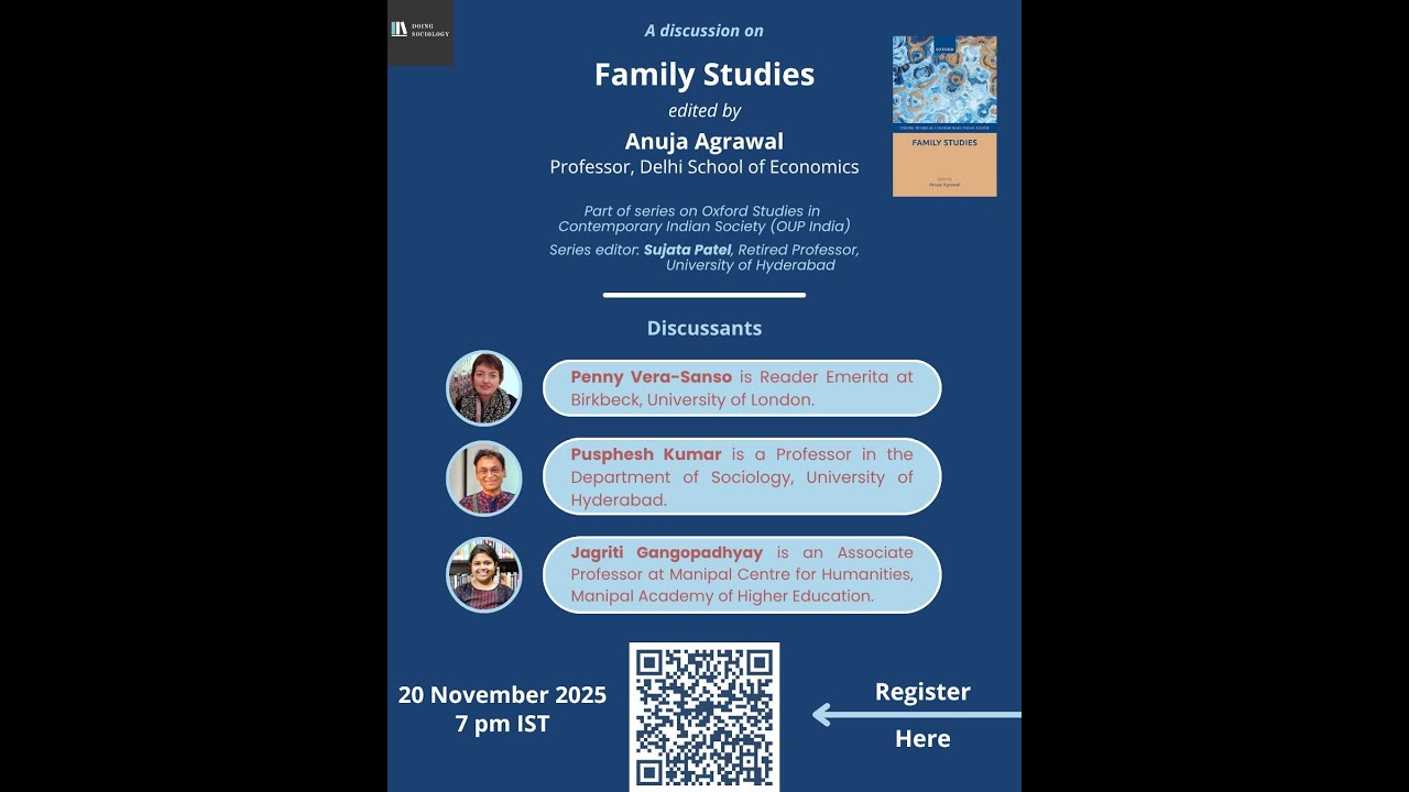 A Discussion on Family Studies Edited by Anuja Agrawal