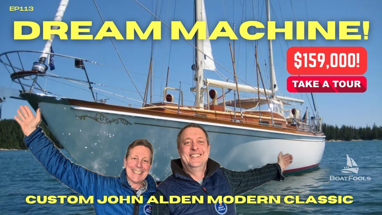 The NICEST Sailboat We've Ever Seen! A 1973 Custom Alden Ketch at $159k! [[SOLD]]
