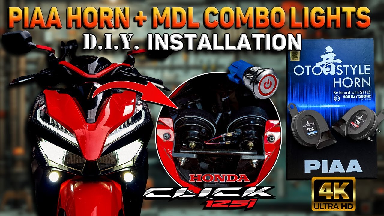 Paano mag install ng Piaa Horn with stock Horn using Halo Switch