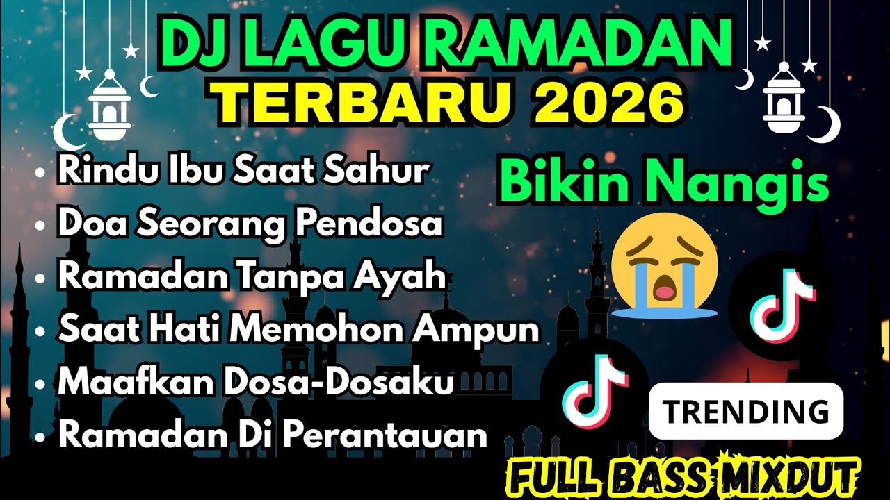 DJ LAGU RAMADHAN || DJ LAGU RELIGI || DJ SHOLAWAT || FULL BASS BIKIN NANGIS 😭