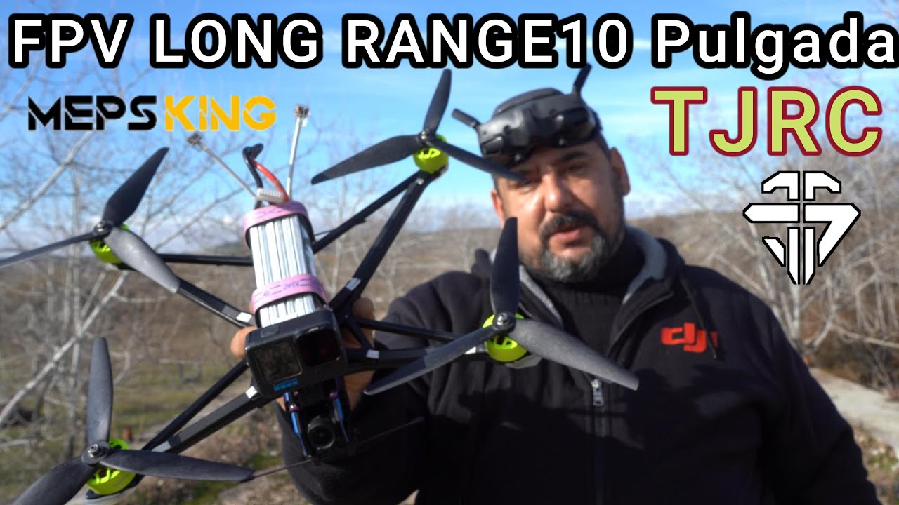 TJRC Dron FPV LONG RANGE 🚀 de 10 Pulgadas🔶 Te lo ense&ntilde;o todo aqui 👆
