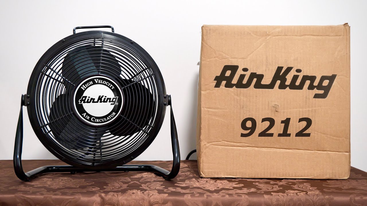 Air King 9212 12&rdquo; High Velocity Fan | Unboxing