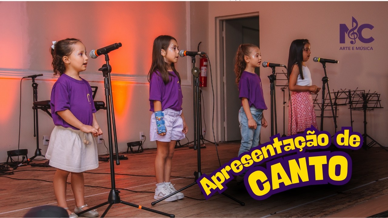2º Festival da NC: Apresentação de Canto infantil e adulto