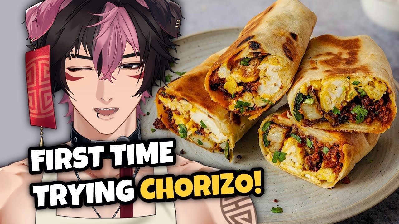 VTuber готовит завтрак из трех блюд