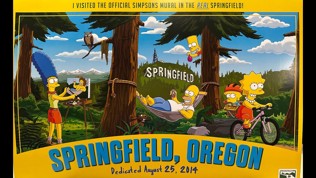 The Simpsons real home: Springfield, OREGON