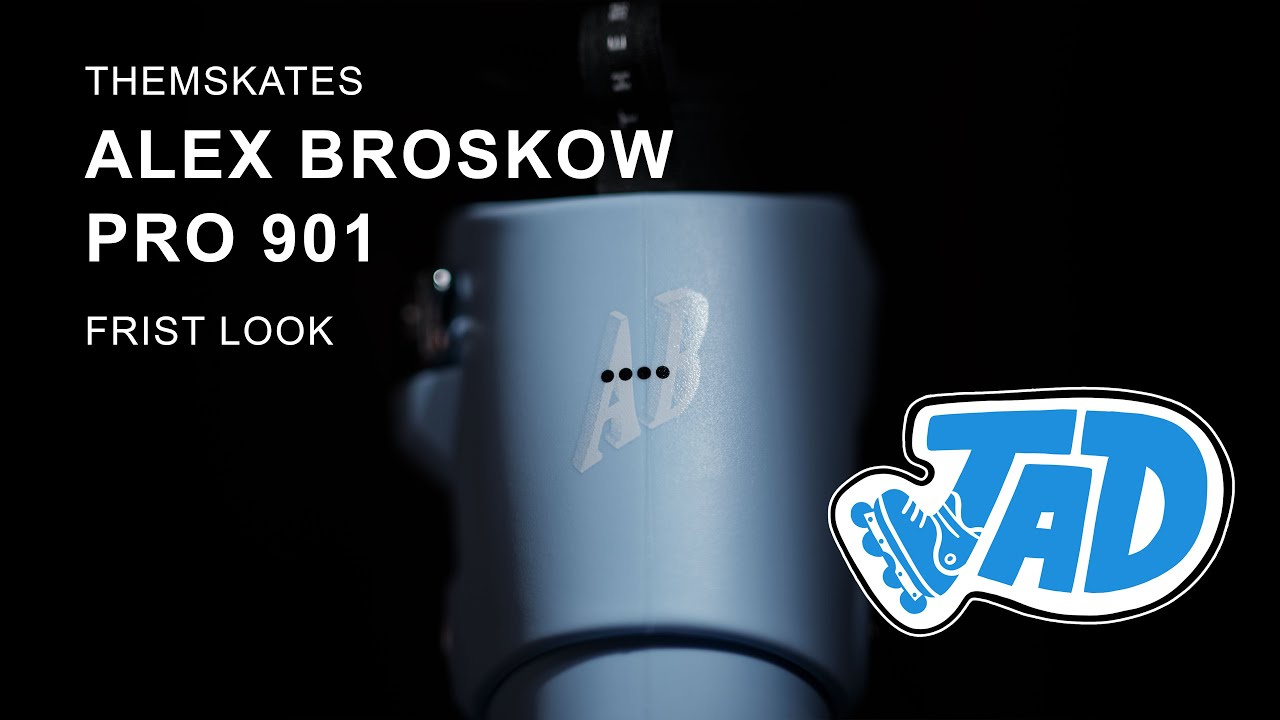 ALEX BROSKOW PRO 901 - FIRST LOOK - JADRollerVlog Rollerblading