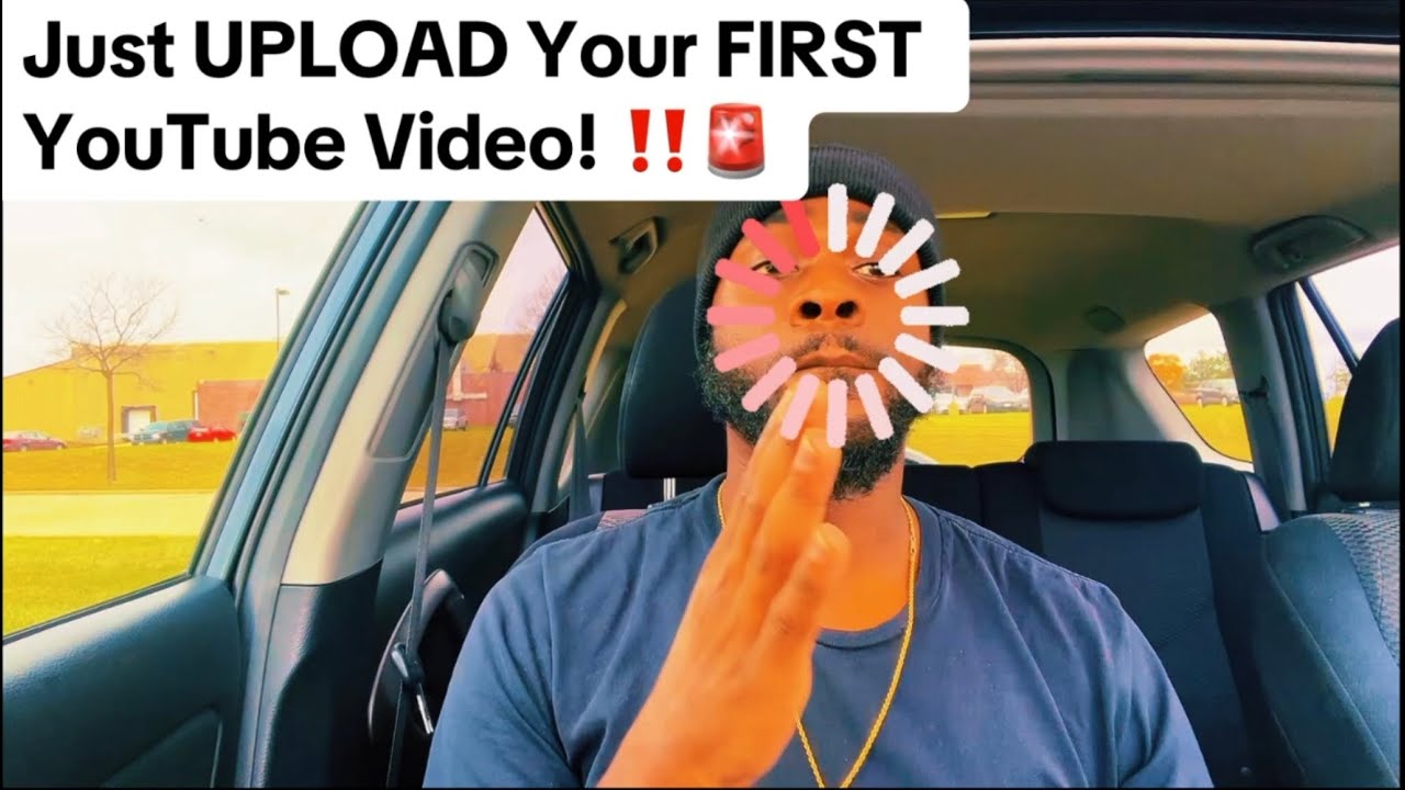 STOP Being SCARED And JUST UPLOAD Your First YouTube Video! ‼️💯