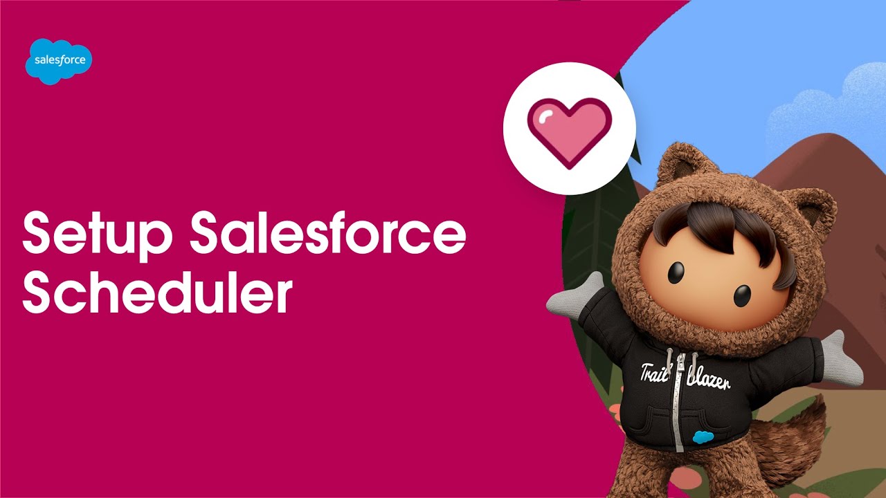 Setup Salesforce Scheduler | Service Cloud