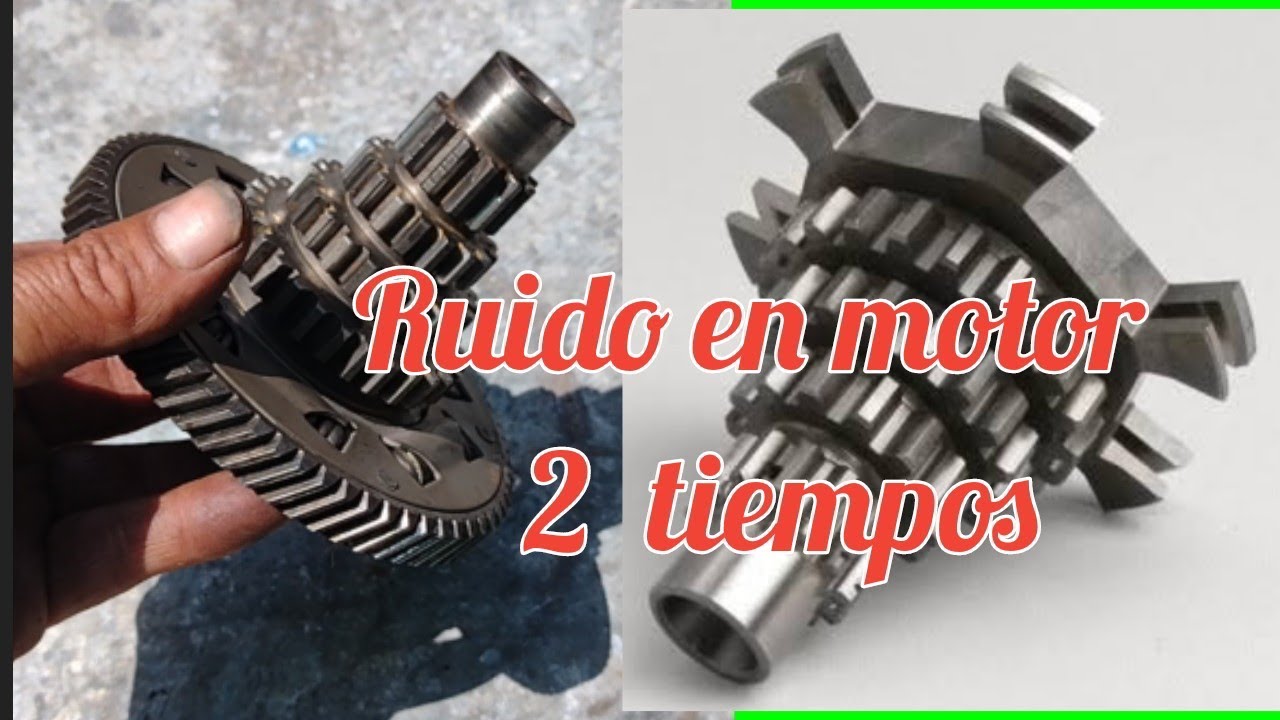 Porque mi moto tiene un sonido o ruido en el motor / tren fijo solución
