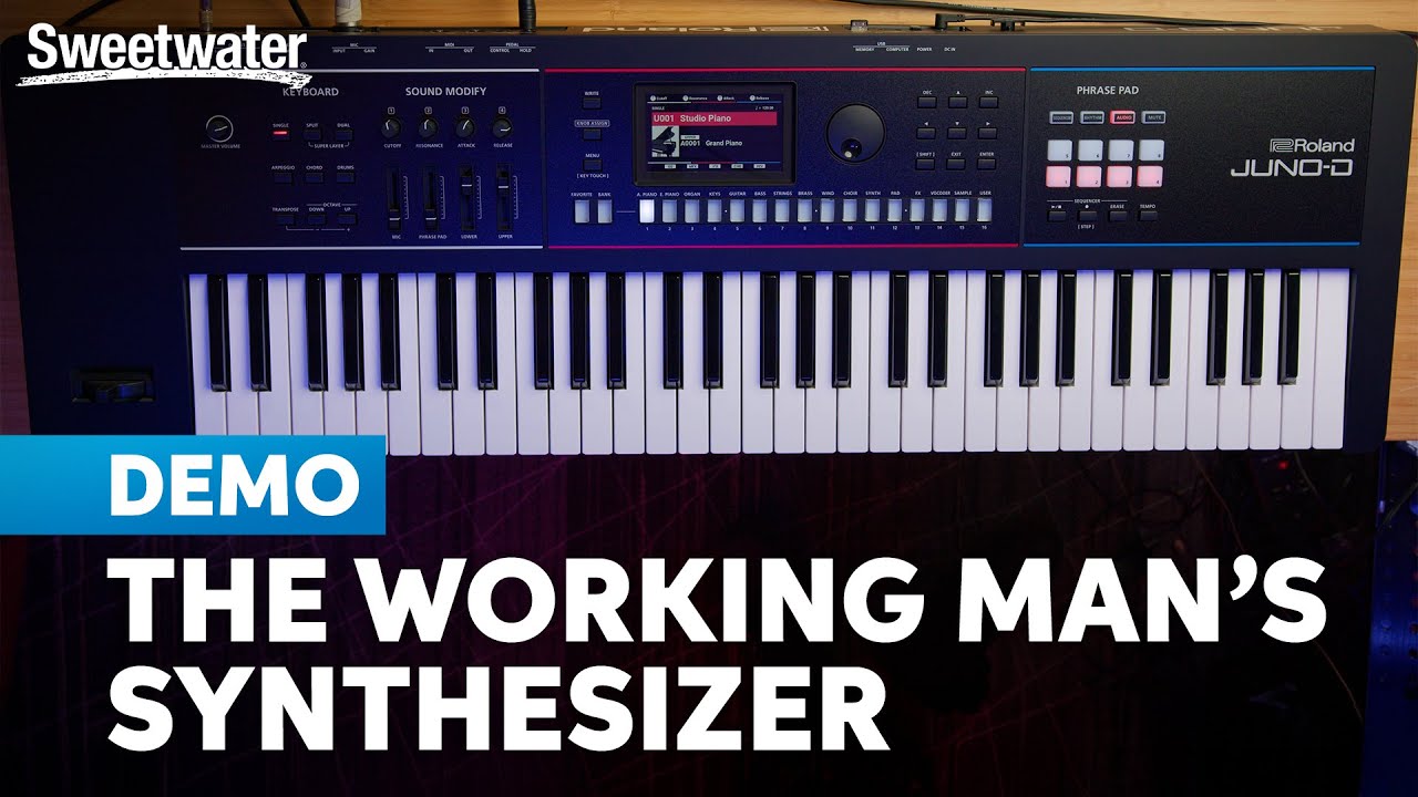 The Roland JUNO-D Synthesizer | | A Must-have Synth for the Stage and Studio