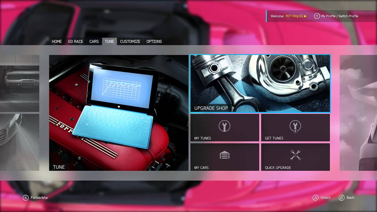 Forza 6 - Tips and Tricks - Differential settings for AWD, FWD and RWD