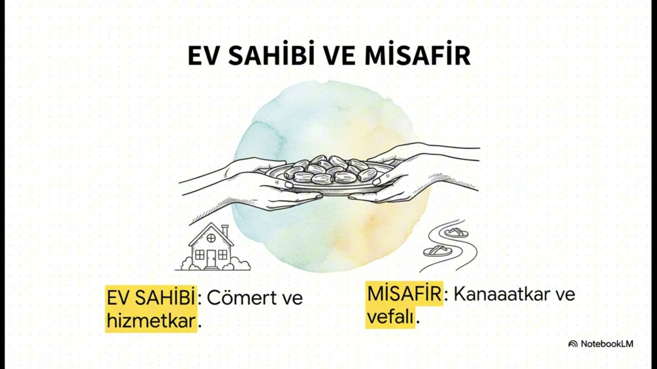 MİSAFİRLİK ADABI VİDEO SUNU/Adab ı Muaşeret Dersleri