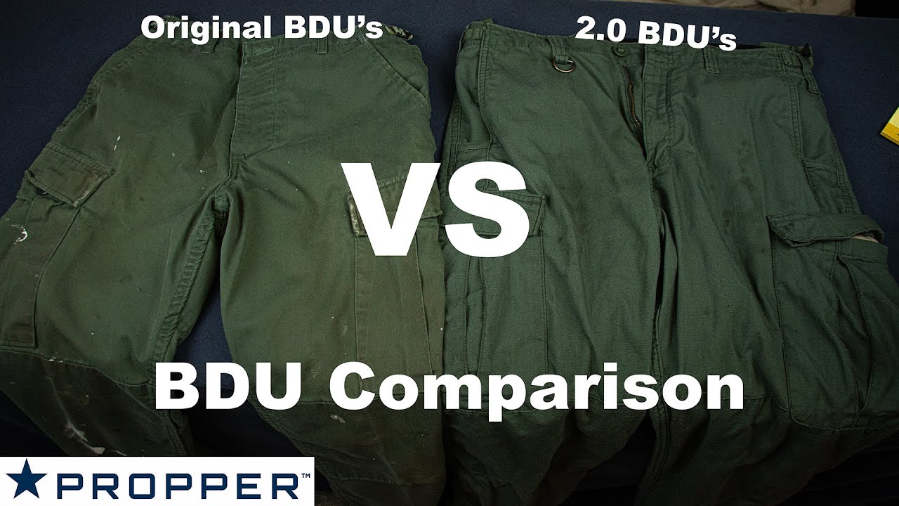 PROPPER BDU COMPARISON | ORIGINAL vs 2.0!