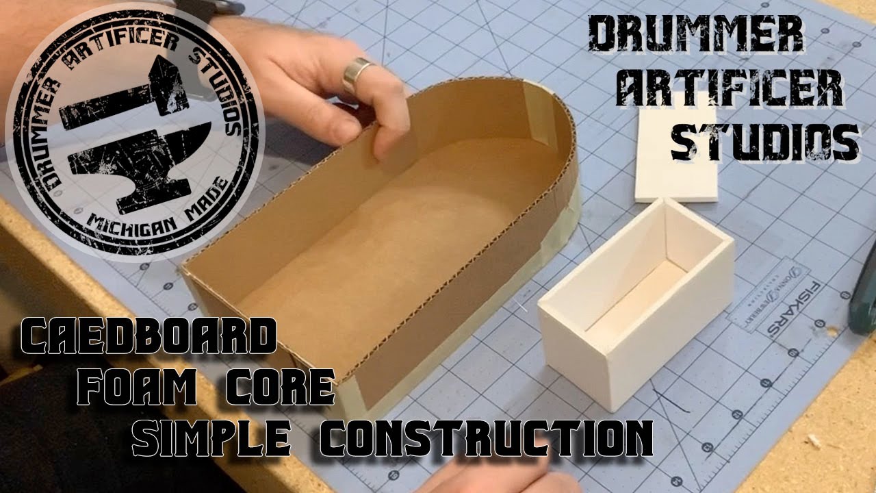 Cardboard and Foam Core Simple Construction