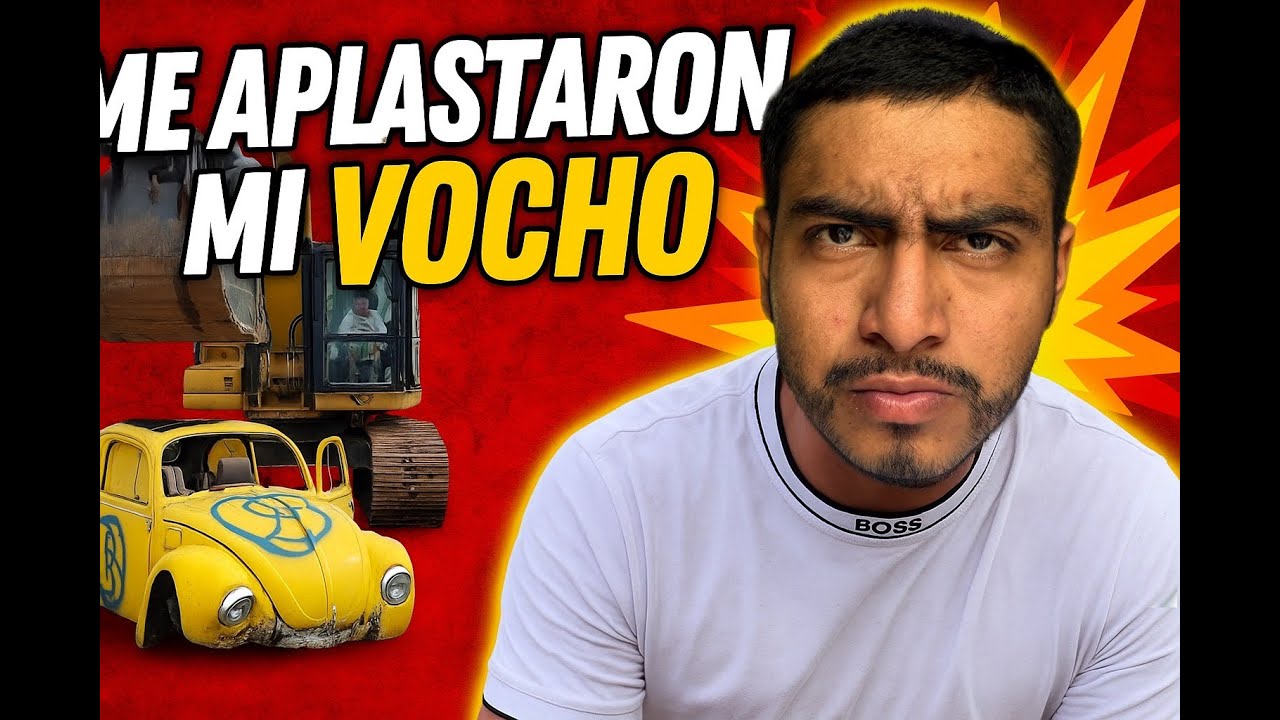 &iexcl;ME DESTRUYERON MI VOCHO! &iexcl;LO APLASTARON! 😡😡😡