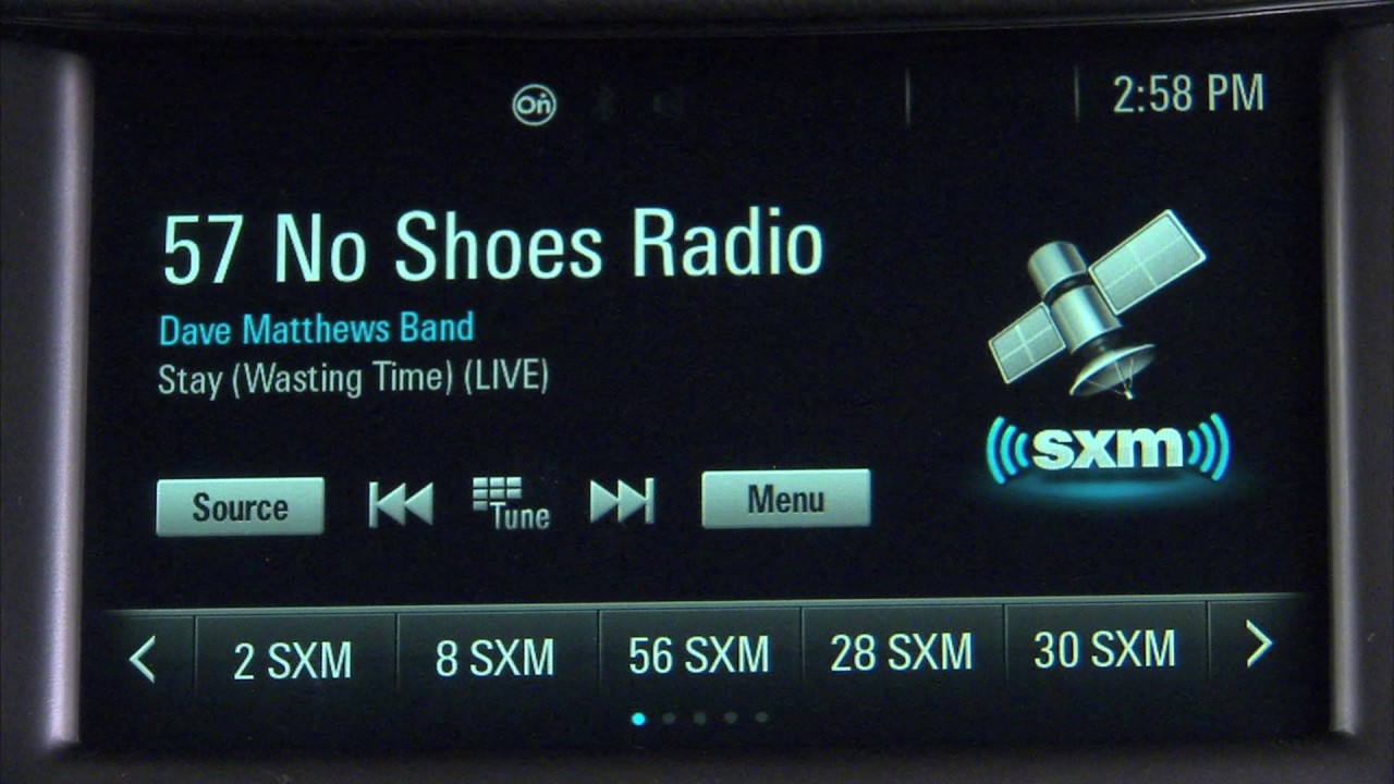 SiriusXM Basics: How to Listen with the Chevrolet MyLink Entry Radio