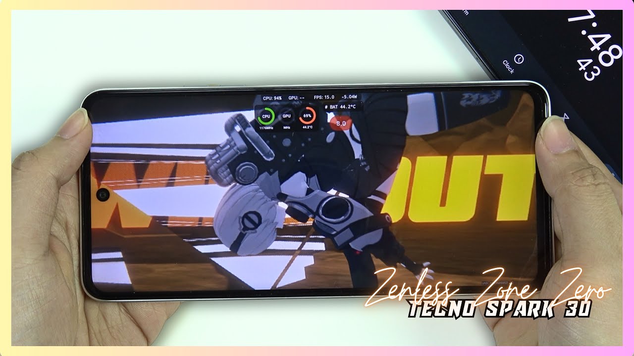 Tecno Spark 30 Zenless Zone Zero Gaming test | Helio G91 Ultra