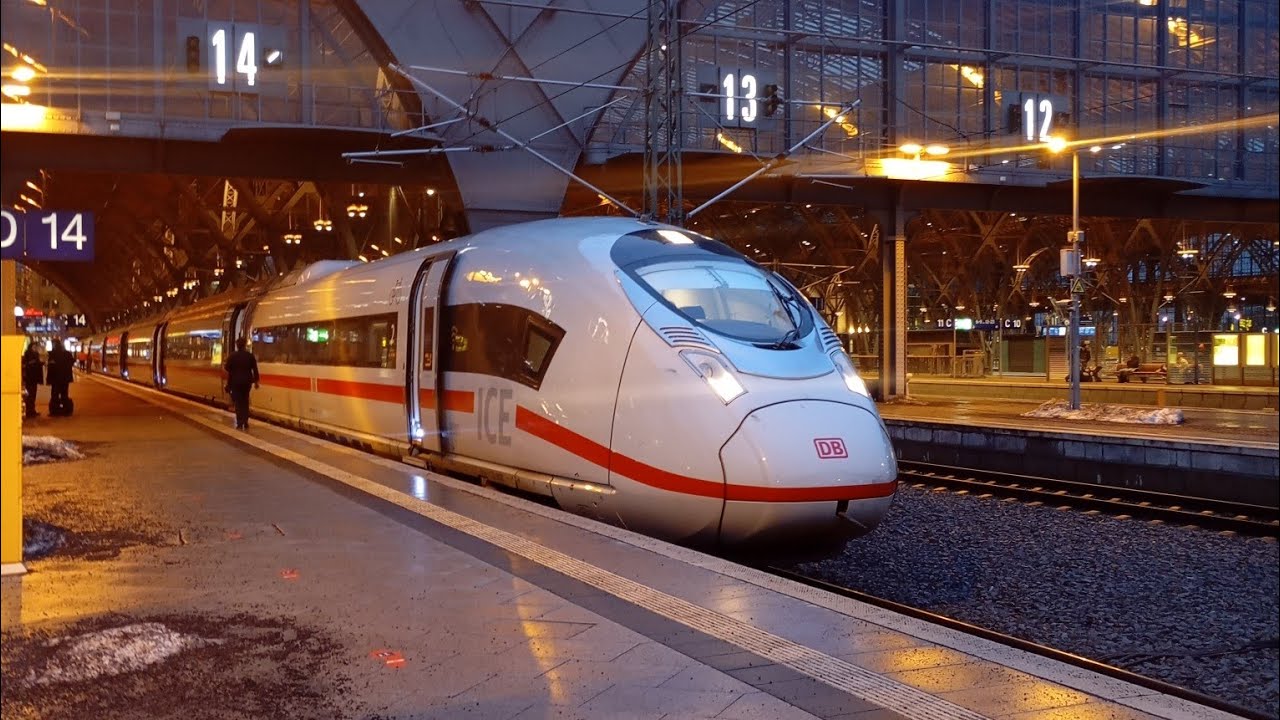 ICE 3 Neo in Leipzig Hbf!