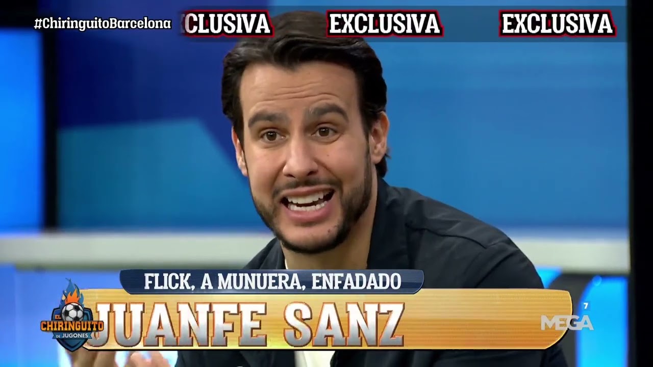 🚨 EXCLUSIVA JUANFE SANZ SOBRE LA REACCIÓN DE FLICK EN COPA DEL REY 🚨