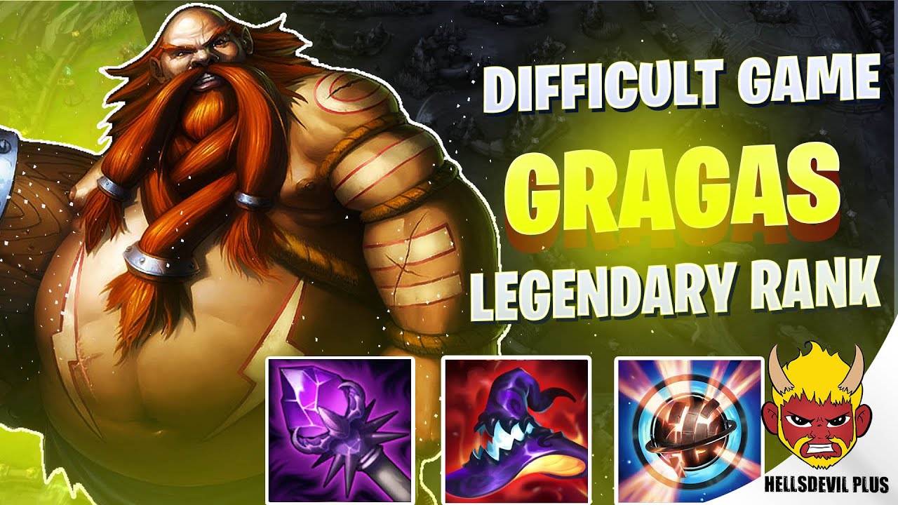 AP Gragas СЛОЖНАЯ ИГРА!!! - Геймплей Wild Rift HellsDevil Plus