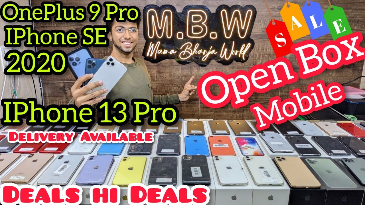 Open Box iPhone 12 Pro || SealPack IPhone 13 Pro || Oneplus 9 Pro || Deal On IPhone 11 | IPhone SE 2