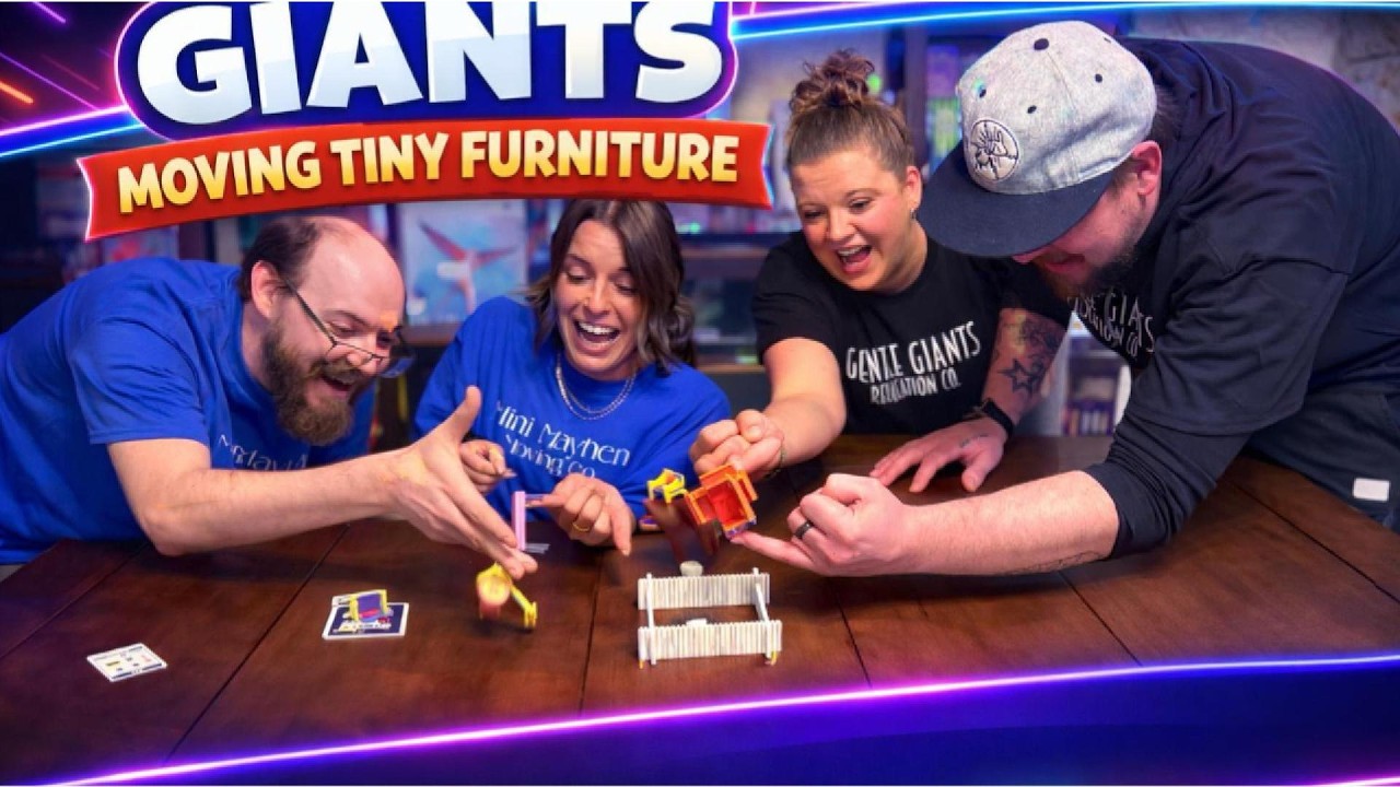 Giants Moving Tiny Furniture... and Losing Their Minds! Full Playthough