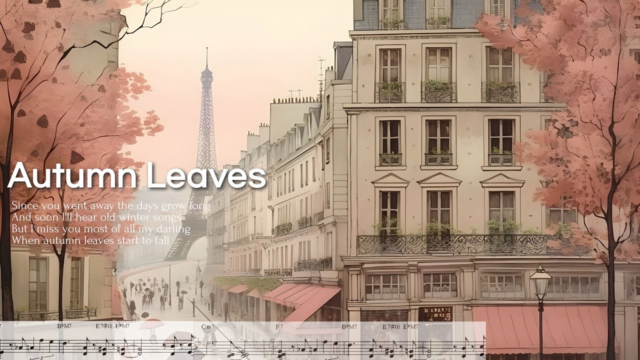 가을이 가기 전에🍂 Autumn Leaves piano 재즈 피아노 악보
