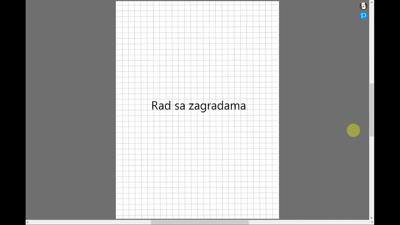 Rad sa zagradama (Cijeli brojevi)