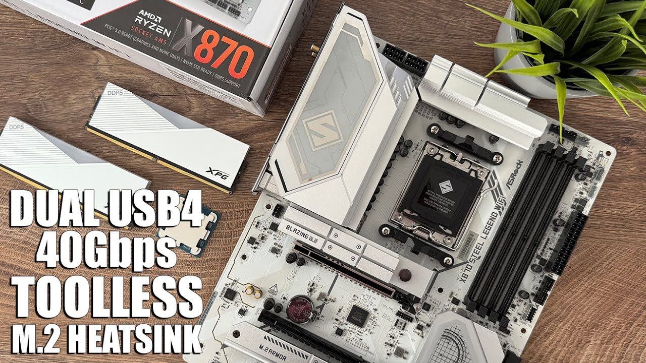 ASRock X870 Steel Legend WiFi — обзор