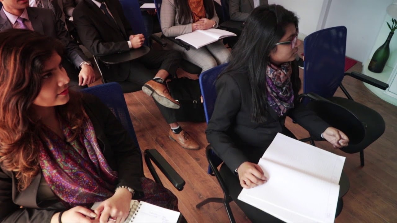 A regular day at Luxury Connect Business School Campus