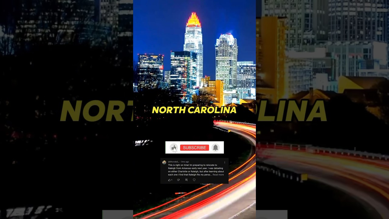 Should I move to Charlotte, NC or Raleigh, North Carolina?