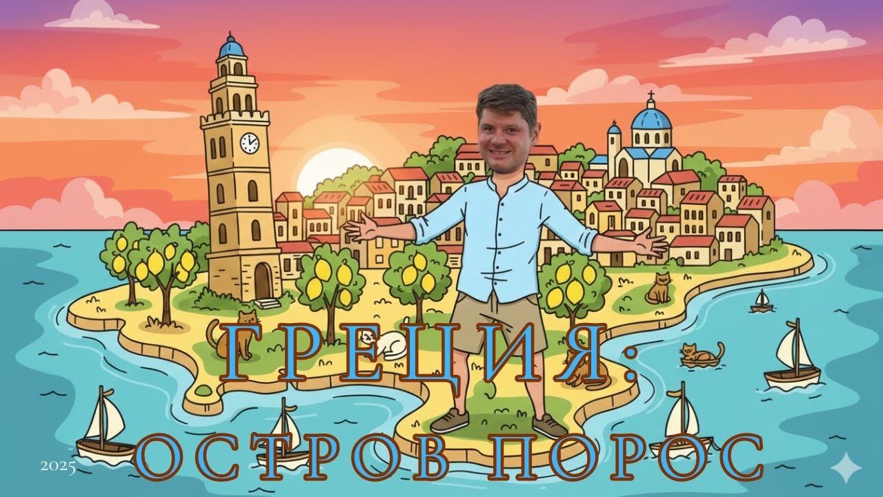 Греция -  Порос &mdash; твой новый идеальный остров на лето! 🌞 Недорогой, красивый и почти без туристов.