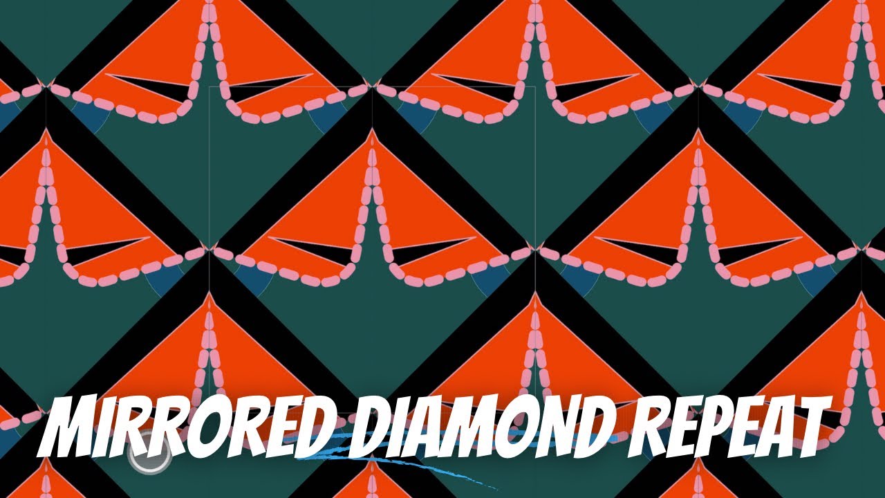 How to Make a Mirrored Diamond Repeat Pattern in Affinity Designer V2