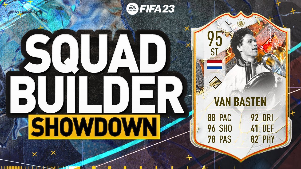 SQUAD BUILDER SHOWDOWN TROPHY TITANS VAN BASTEN! FIFA 23 ULTIMATE TEAM
