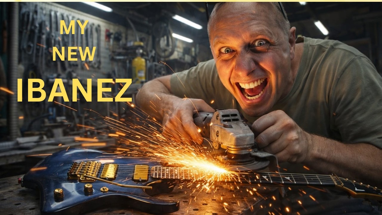 Stranez or Ibanerg? Weekend guitar build project. Ibanez | Strandberg #vlog #ibanez #guitar