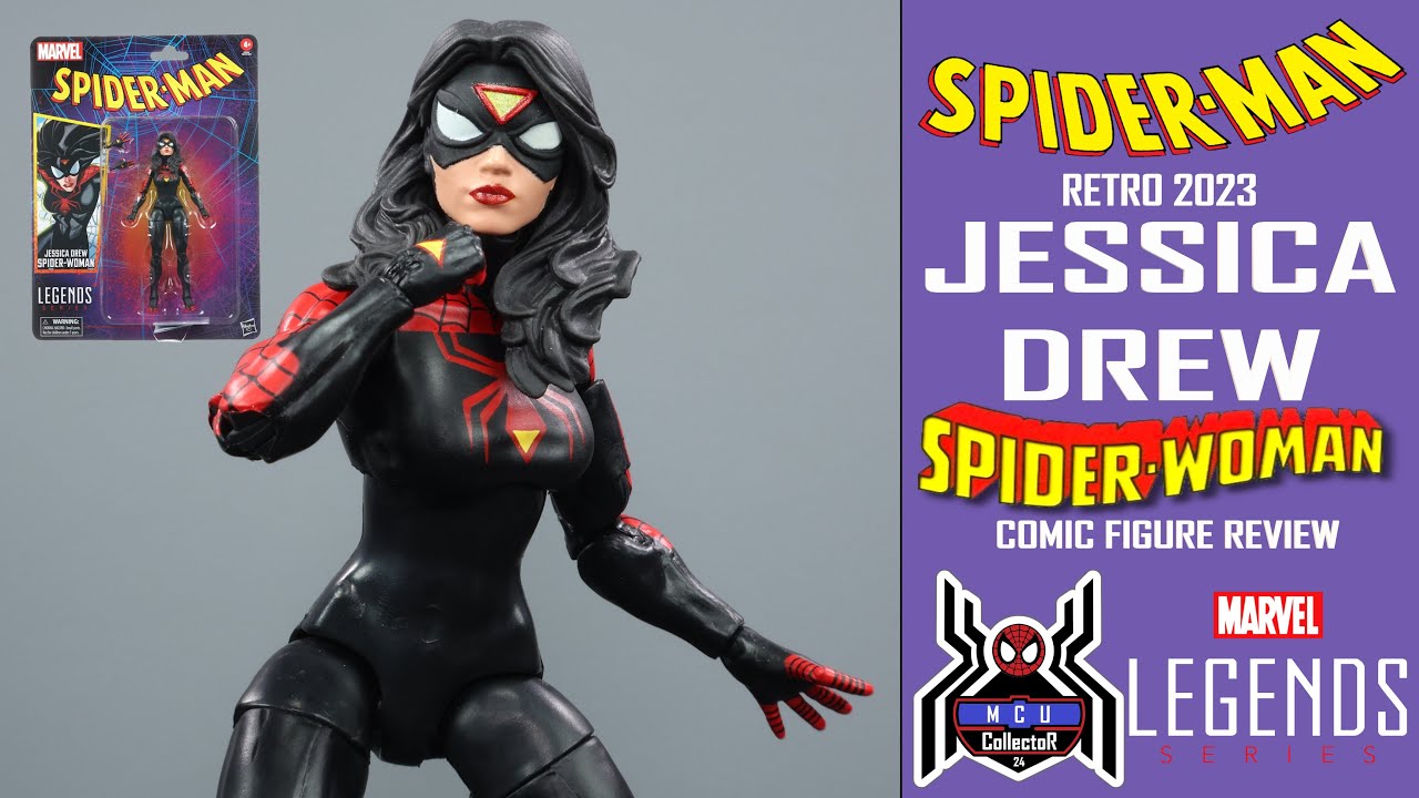 Marvel Legends JESSICA DREW SPIDER-WOMAN Retro Spider-Man Wave 2023 Comic Figure Review