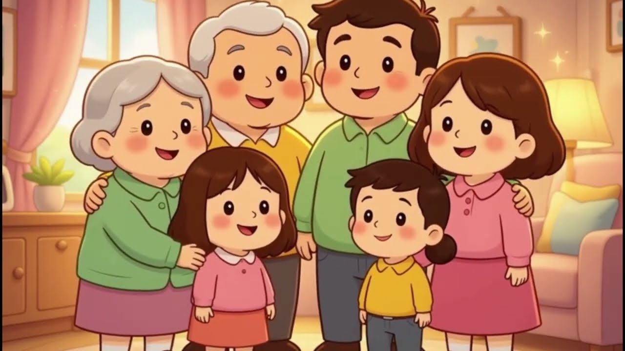 Jazz Family Song🎵Mommy, Daddy, Sister, Brother, Grandma, Grandpa | Jazz Kids Song | Jazz / BossaNova