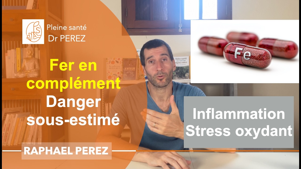 Compléments de fer : un danger inflammatoire sous-estimé - anémie, carence en fer