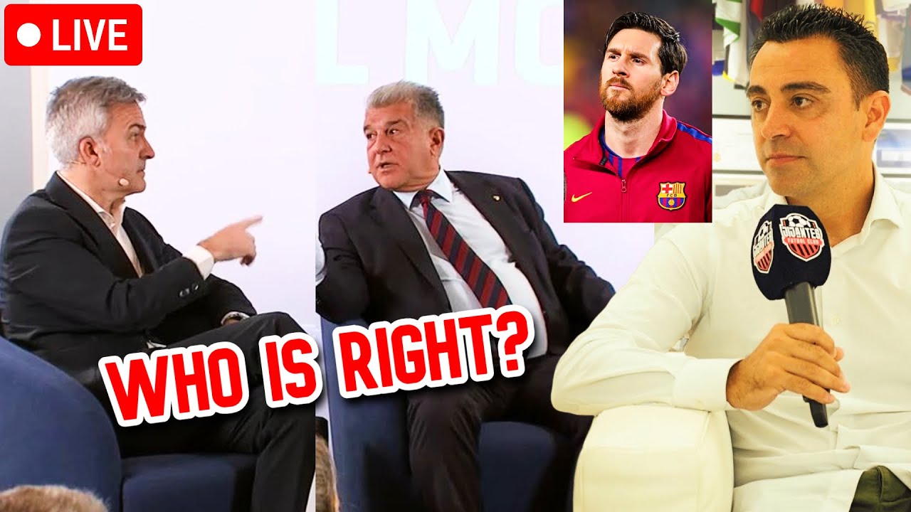 WHAT IS XAVI DOING ? LAPORTA BLOCKED MESSI'S RETURN ? & PRESIDENTIAL DEBATE
