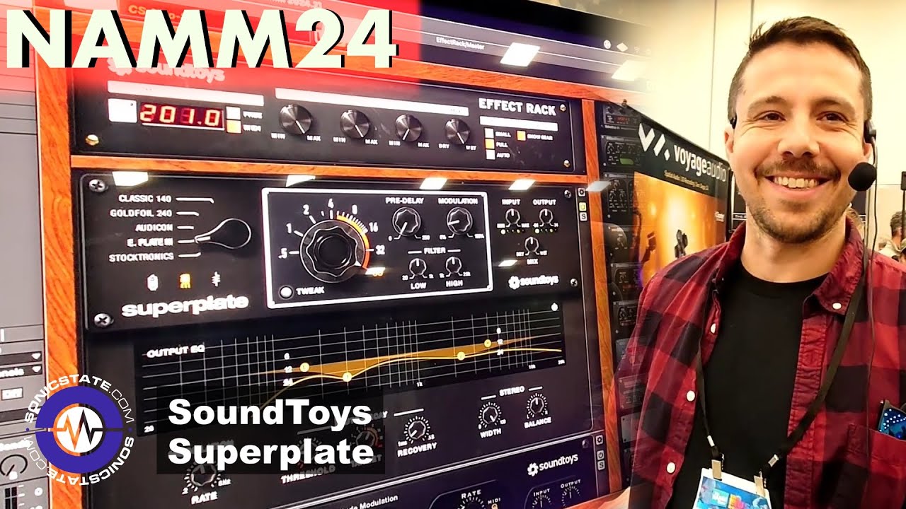 NAMM 2024: SoundToys - Superplate