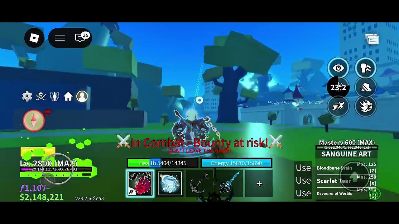Me vs 5m bounty guy pvp 💀💀