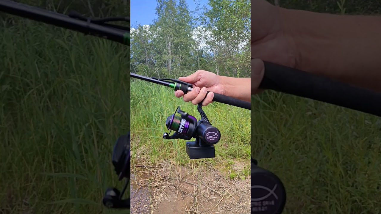 Рыболовная катушка. Рыболовная электрокатушка. Электрокатушка. #рыбалка #электропривод #fishing