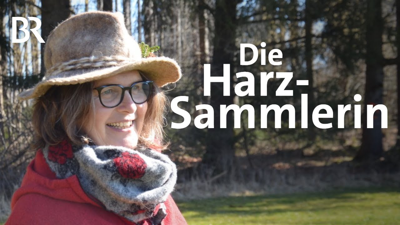 Kräuterführerin Christa Fischer stellt Heilsalbe aus Baum-Harz her | BR