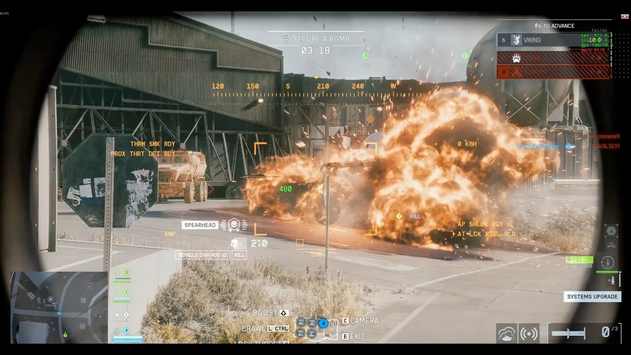 Messing around on CUSTOM maps on the battlefield