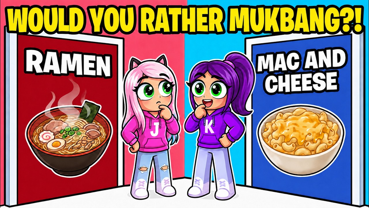 Would You Rather Mukbang Tower! | Roblox