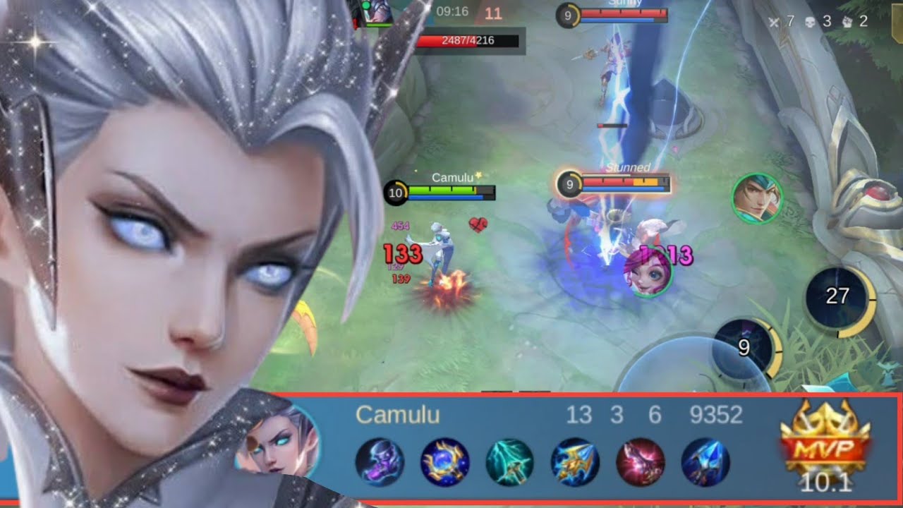 Mobile legends Eudora Gameplay 2024 Insane High burst Damage build Eudora Mlbb