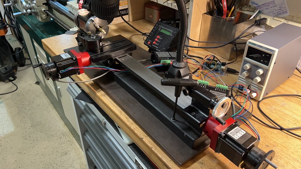 Sherline Lathe CNC conversion (home made)