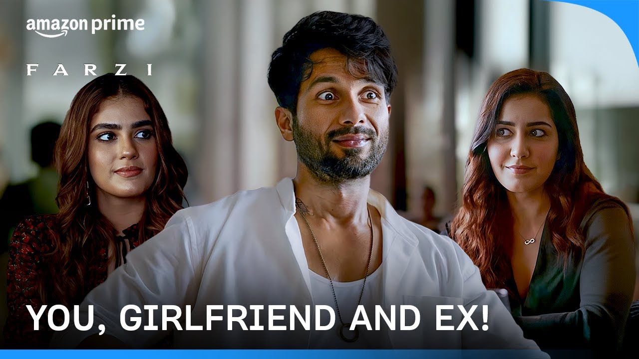 Farzi: Sunny Meets His Ex ON A DATE! | Farzi | Shahid Kapoor, Raashii Khanna | Prime Video India