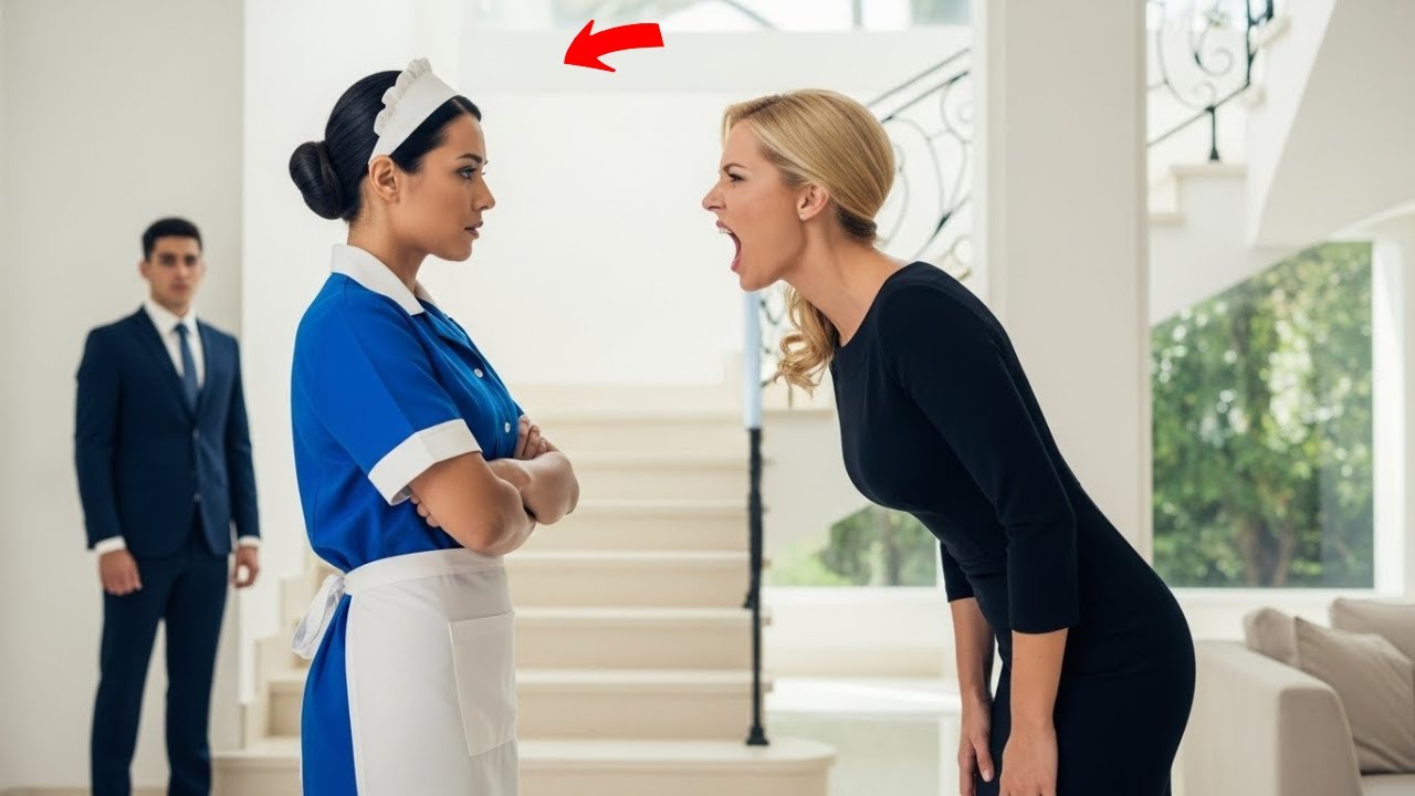 MILLIONNAIRE VOIT LA FEMME DE MÉNAGE FAIRE L’IMPENSABLE DEVANT LA FIANCÉE — IL EST CHOQUÉ