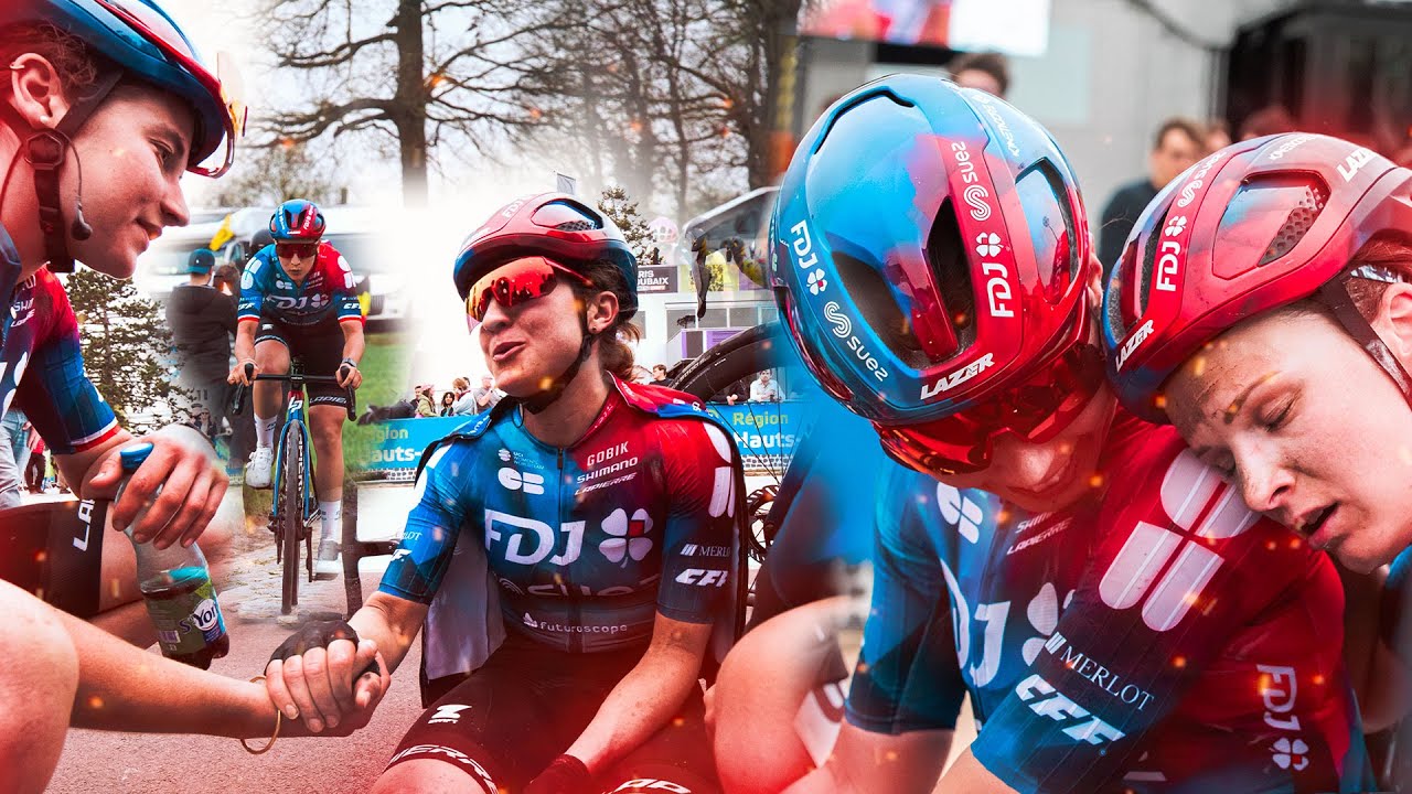 « l'Enfer du Nord » , l’inside intense du Paris-Roubaix de la FDJ-SUEZ by @ZefalOfficial